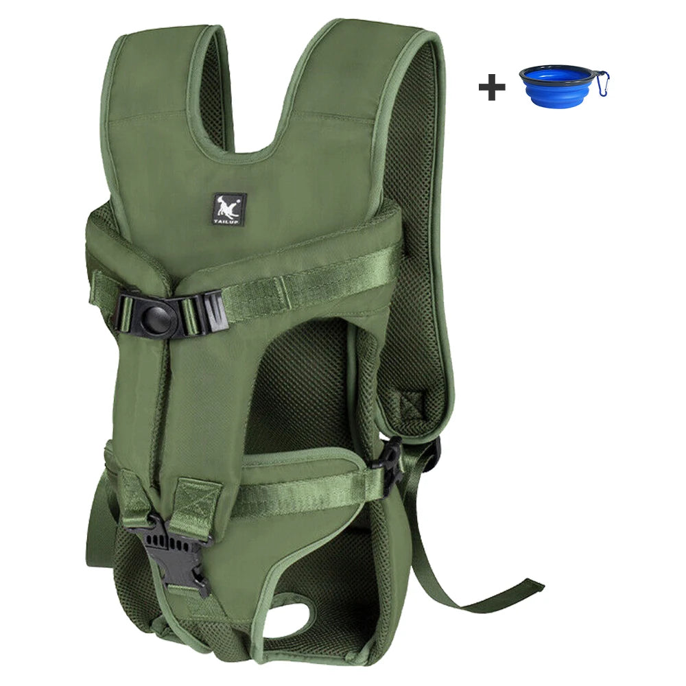 Outdoor Pet Dog Carrier Backpack - Hands-Free & Adjustable