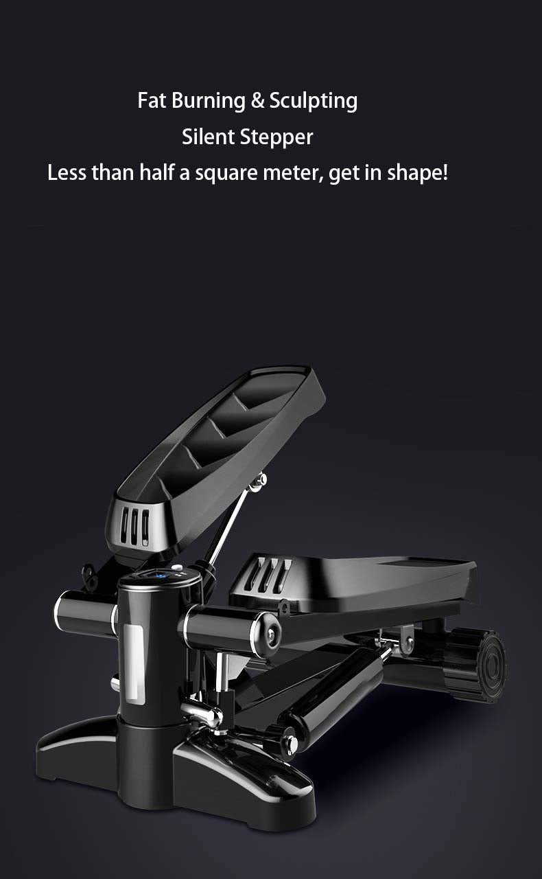 Twist Stepper Machine with Resistance Bands - Home Fitness