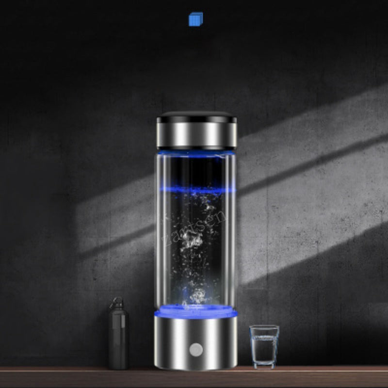 Hydrogen Water Bottle Ionizer - Alkaline & Anti-Aging 430ml