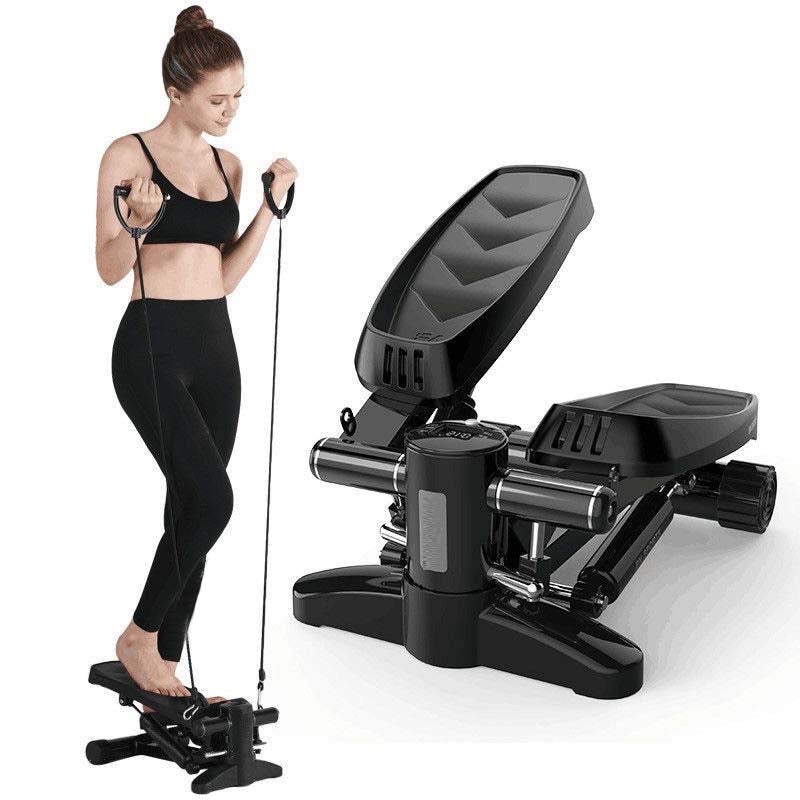 Twist Stepper Machine with Resistance Bands - Home Fitness