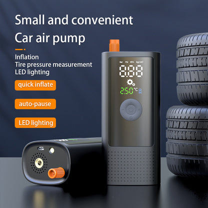 Tire Inflator Portable Air Compressors & Inflators Digital Tire Pressure Gauge 150 PSI Motorcycle Electric Bike and Bicycle Pump