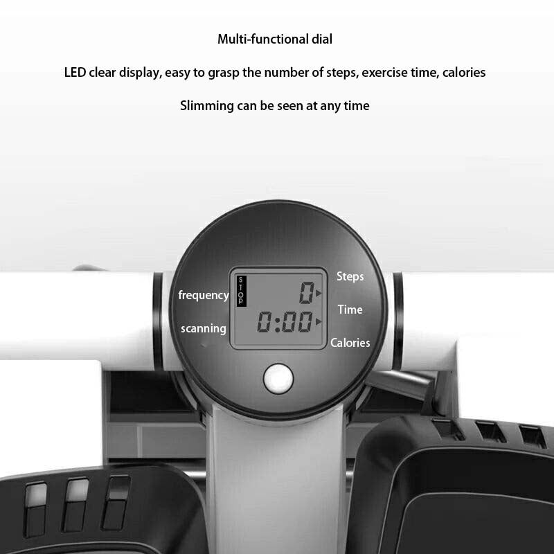 Twist Stepper Machine with Resistance Bands - Home Fitness