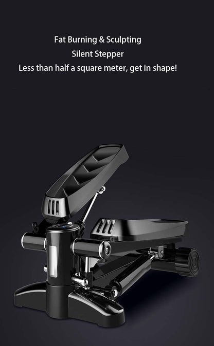 Twist Stepper Machine with Resistance Bands - Home Fitness