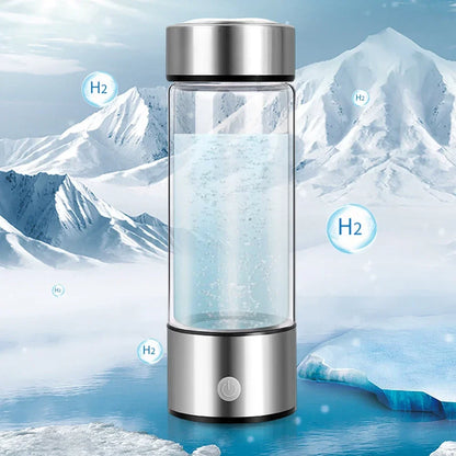 Hydrogen Water Bottle Generator - Alkaline Ionizer USB Cup