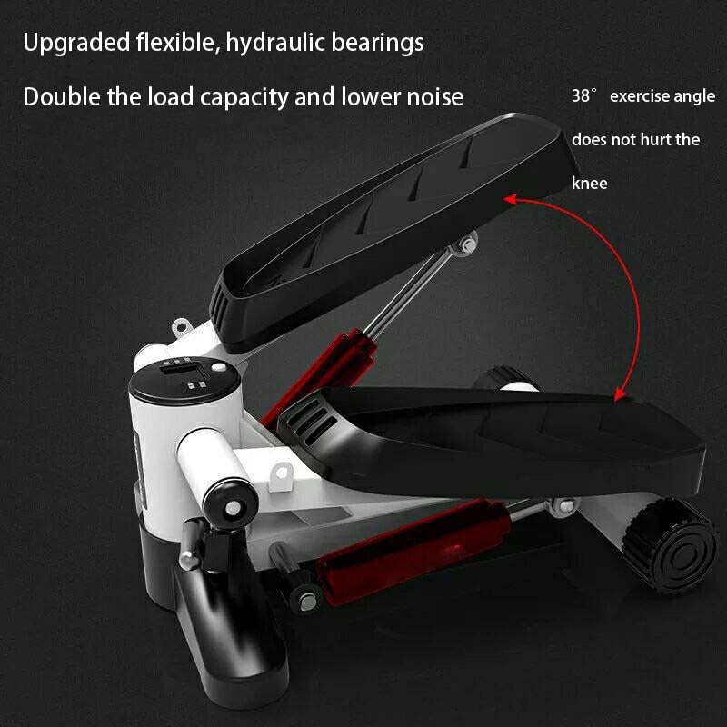 Twist Stepper Machine with Resistance Bands - Home Fitness