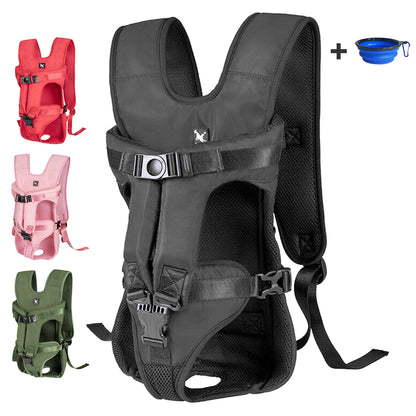 Outdoor Pet Dog Carrier Backpack - Hands-Free & Adjustable
